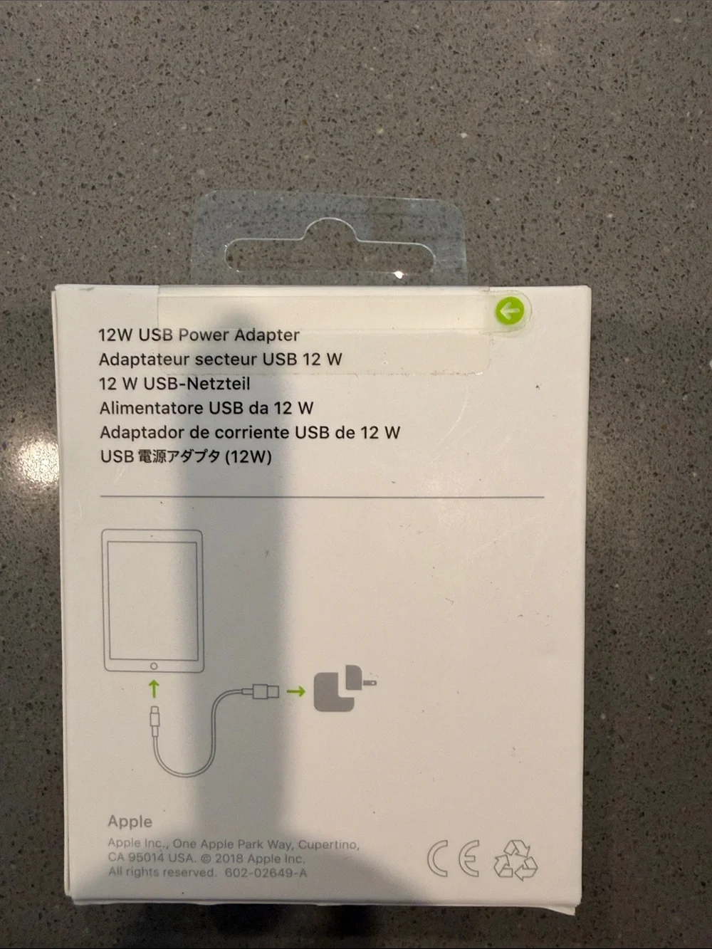 Apple 12W USB Power Adapter - White